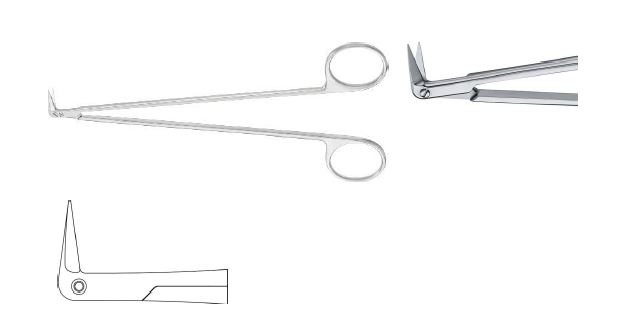 ДІТРІХ. ПОТТС НОЖИЦІ ДЕЛІК.. 90° ЗАГН. 180MM
